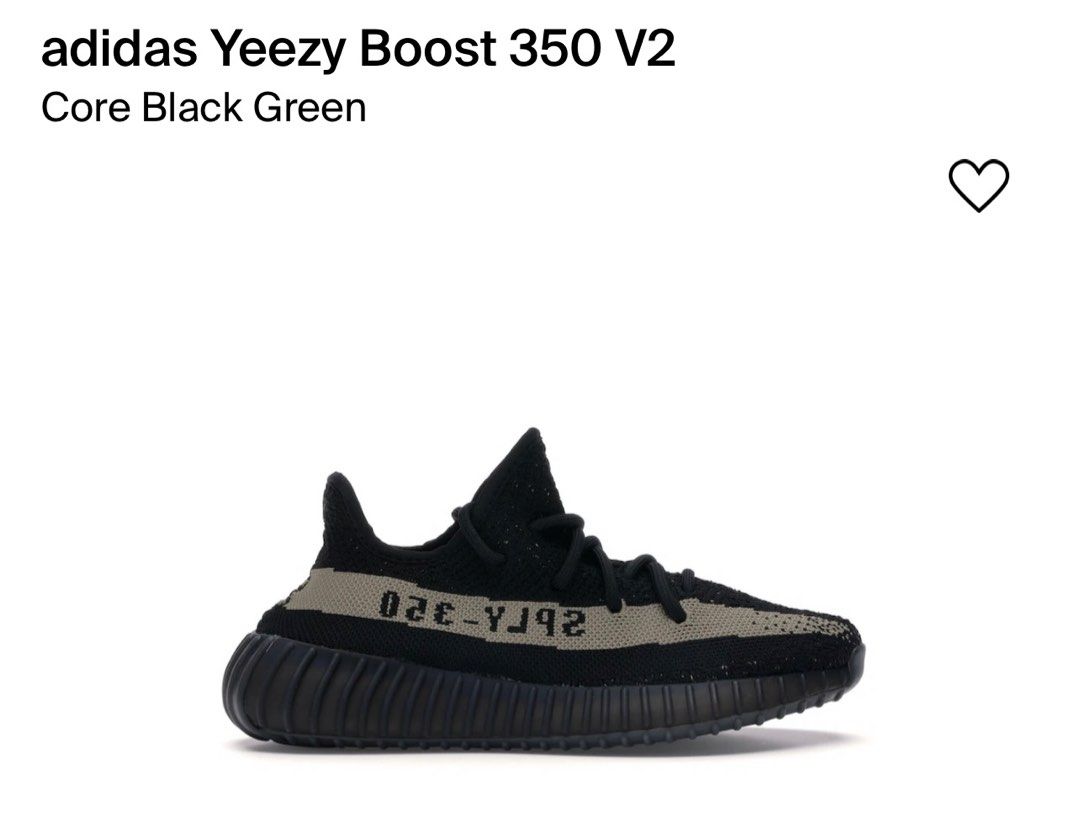 Yeezy black olive hotsell