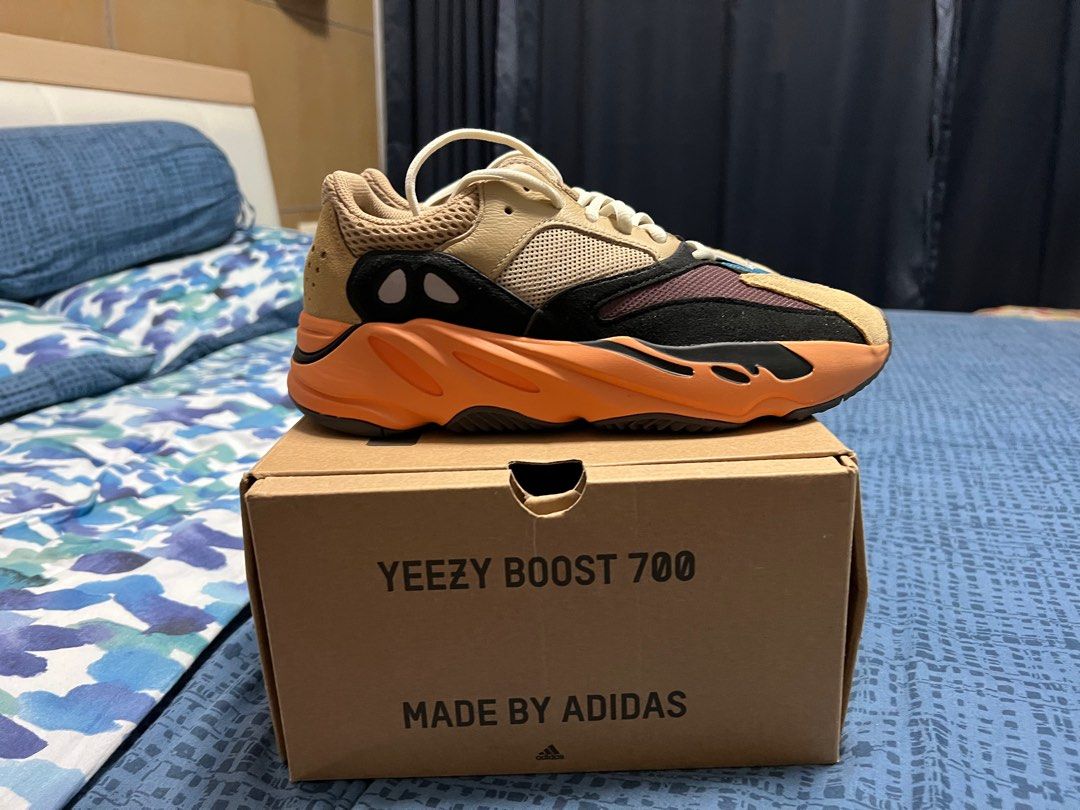 enflame amber on feet