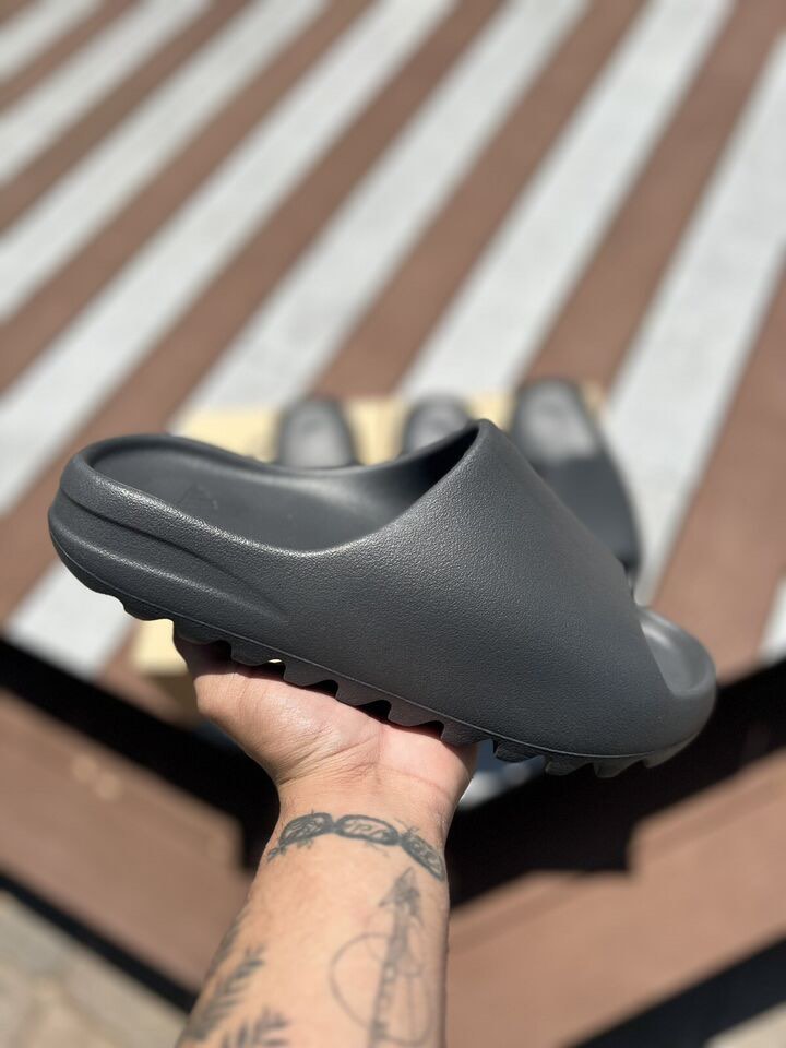 Yeezy Slide Slate Grey, Men's Fashion, Footwear, Sneakers on Carousell