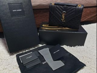 Brand New* YSL Medium Envelope Bag, Luxury, Bags & Wallets on Carousell