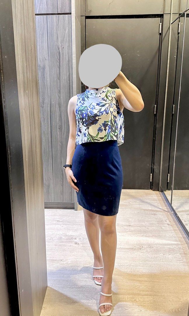 Zalora blue dress outlet