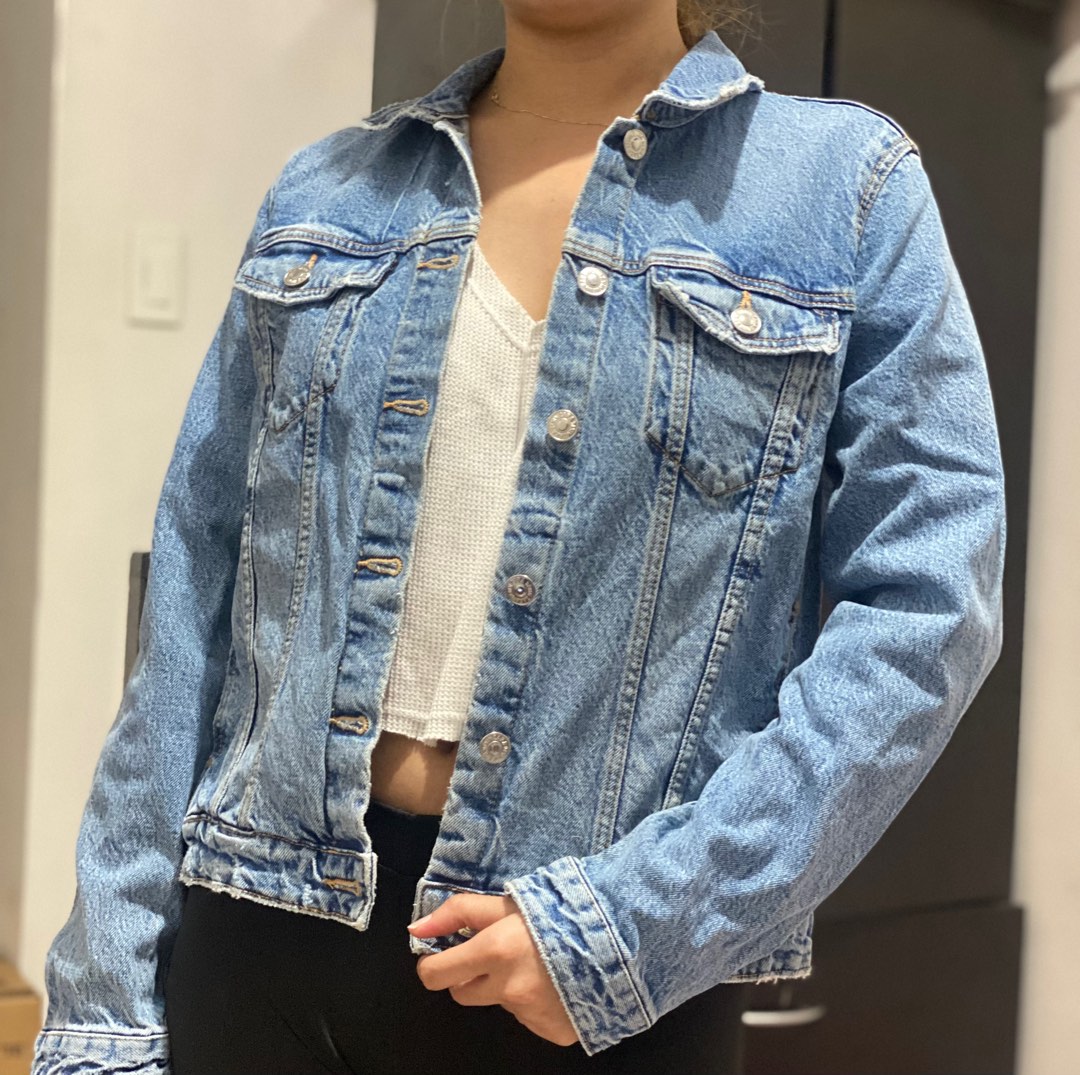 Zara Denim Jacket on Carousell