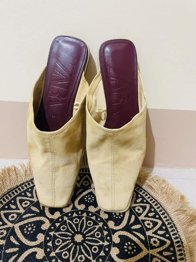quilted mules zara