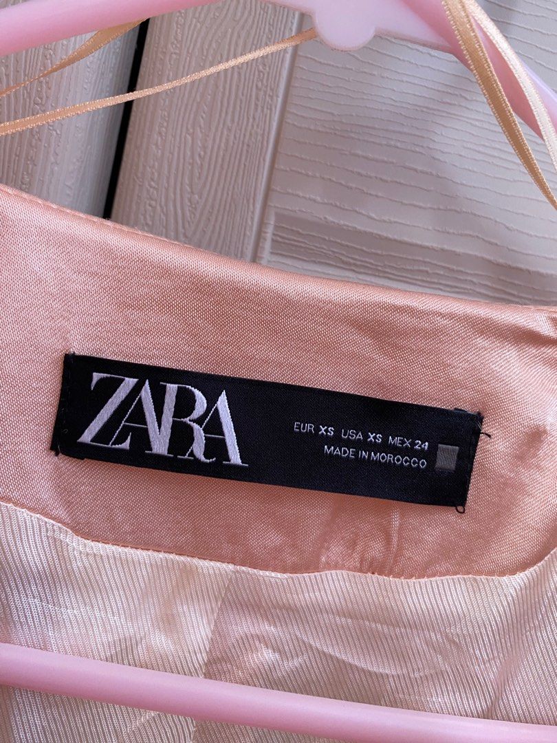 Zara Oversized Blush Pink Blazer on Carousell