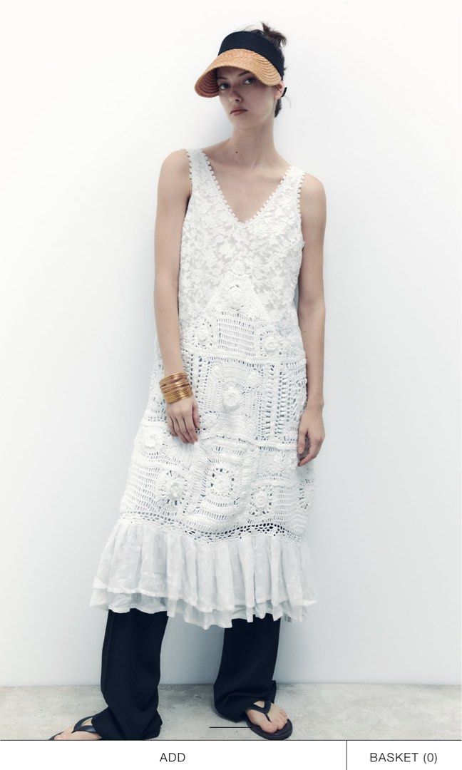 ZARA visor, Women's Fashion, Watches & Accessories, Hats & Beanies on