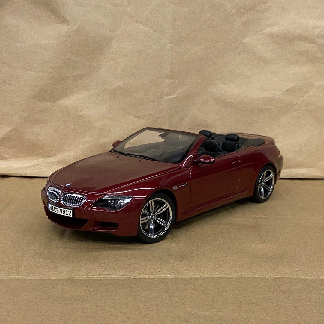 1/18 Kyosho BMW M6 Coupe & Cabrio, 興趣及遊戲, 玩具& 遊戲類- Carousell
