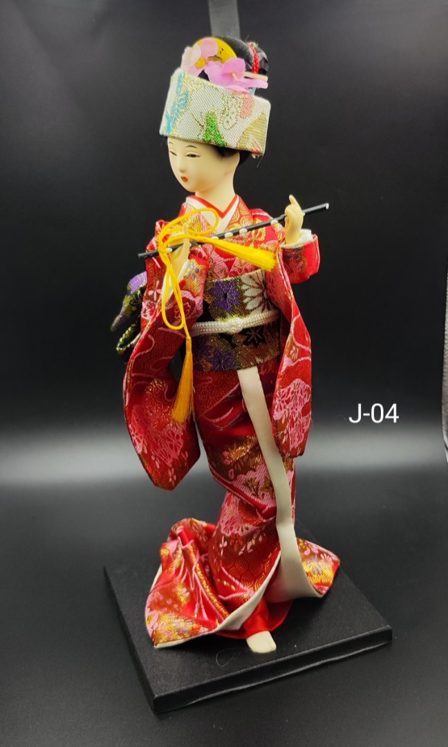 12吋絹衣日本人形, 傢俬＆家居, 家居裝飾, 家居裝飾- 其他