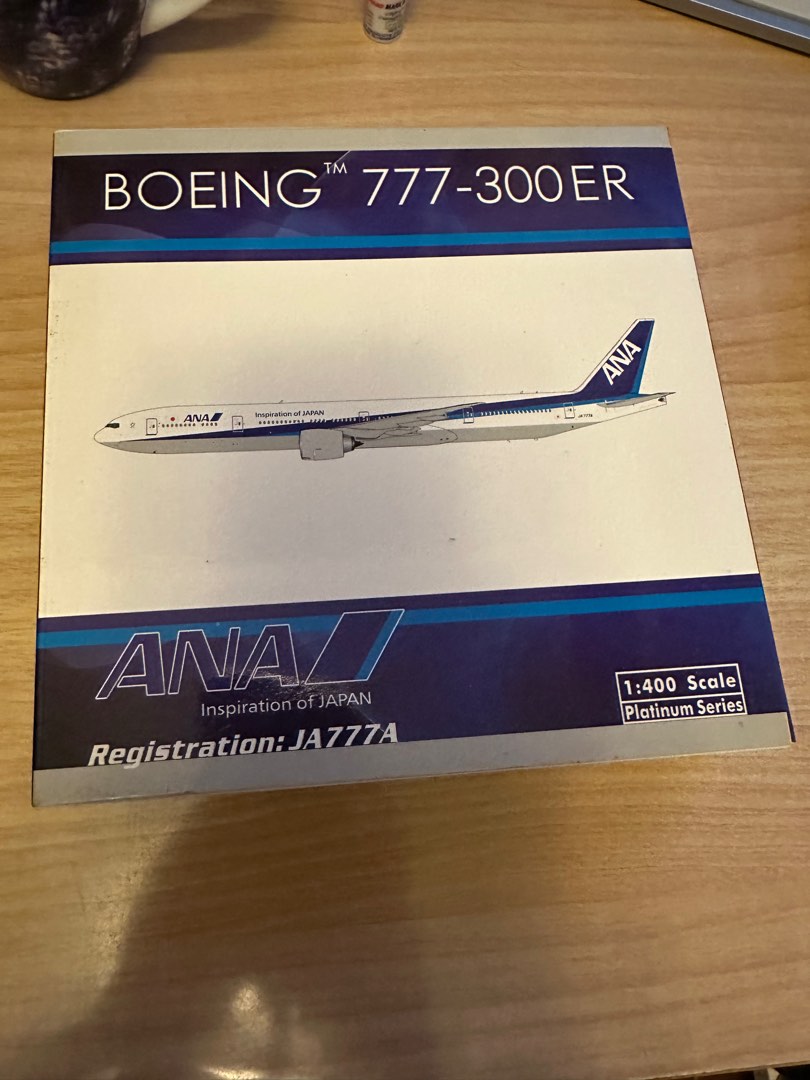 急清1:400 PH ANA 777-300ER JA777A - 己退役, 興趣及遊戲, 玩具& 遊戲
