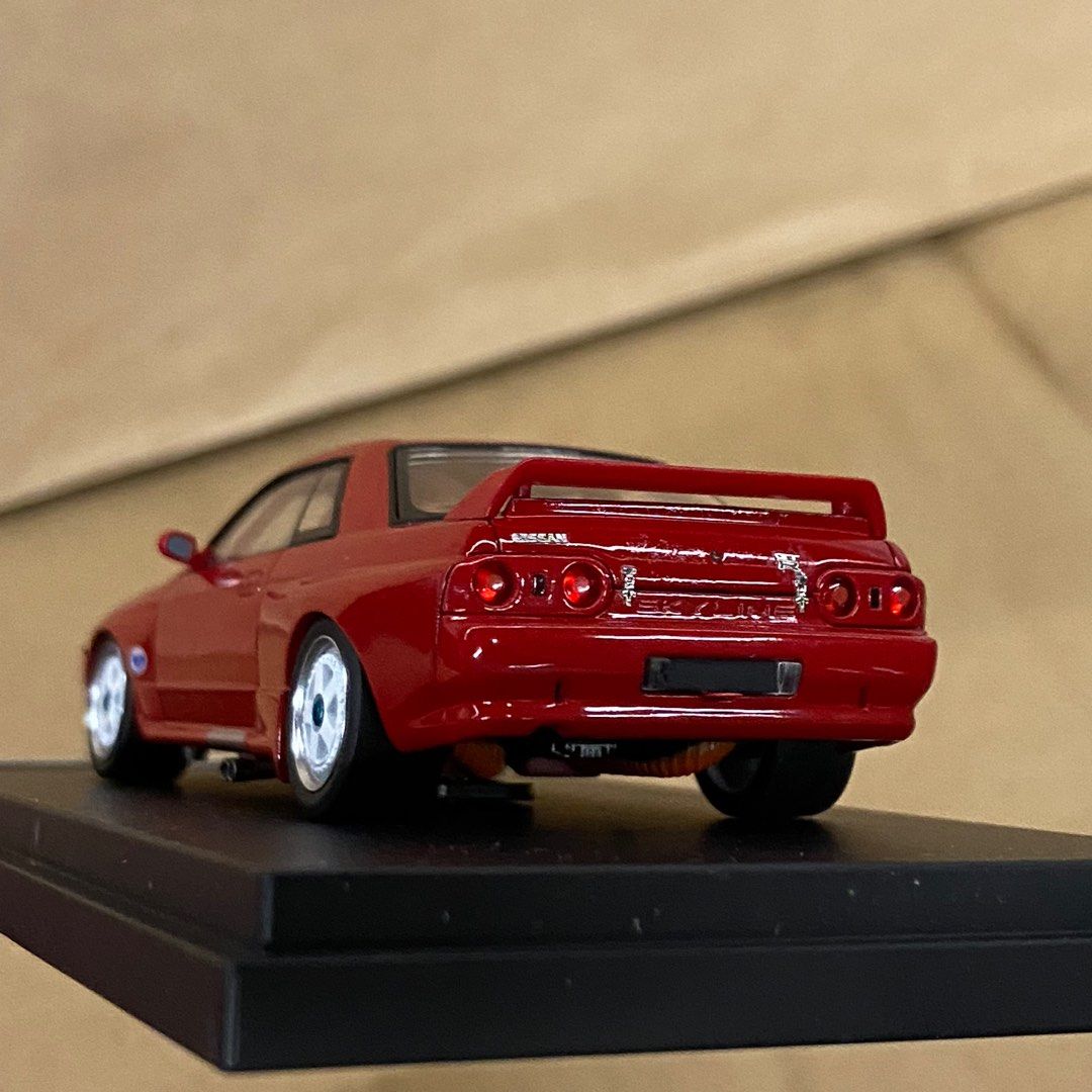 1/43 HPI Racing 989 Nissan Skyline GT-R Group A Racing Red R32 GTR