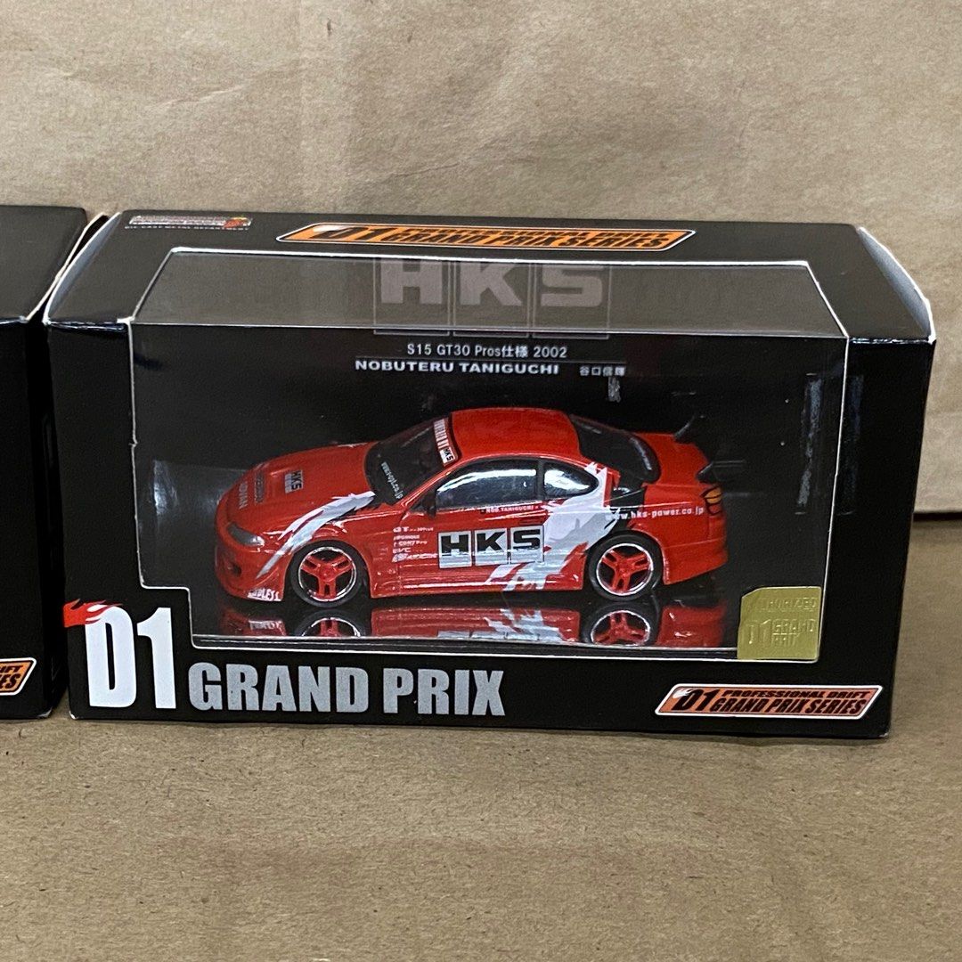 1/64 ホットワークスD1GP HKS S15 2002 谷口信輝　美品 1/64 ホットワークスD1GP HKS S15 2002 谷口信輝 美品 1/64 Hotworks