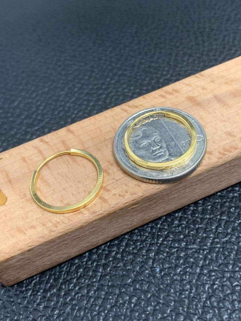 18K Gold Cartiyer Loop(solid) (Category: Earrings) located in Cainta. Submitted by krissssh (Listing ID 1249472913, Image 2). Description: Cartiyer Loop(solid) 1.26 est grams more or less ✅18K SAUDI GOLD ✅💯PAWNABLE .