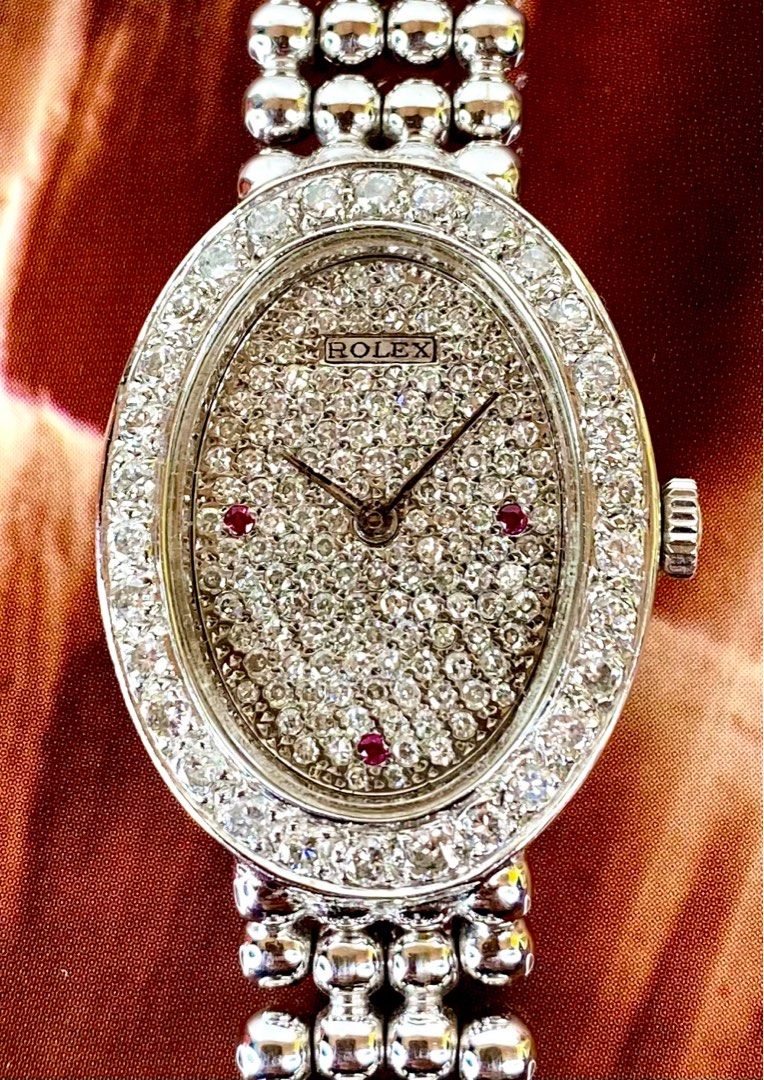 White gold rolex hotsell for sale