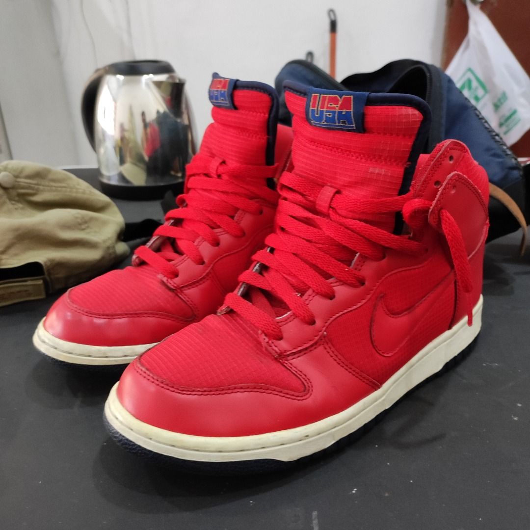 Nike Dunk High Olympics pack, Men's Fashion, Footwear, Sneakers on 