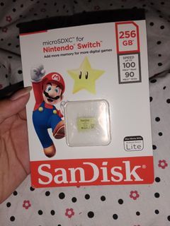 256gb SanDisk Nintendo Switch Memory Card
