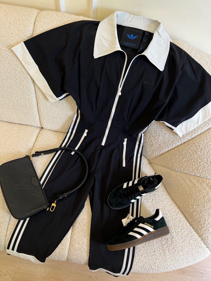 299 ADIDAS Jumpsuit Romper Limited Ed for US 6 Authentic Women s