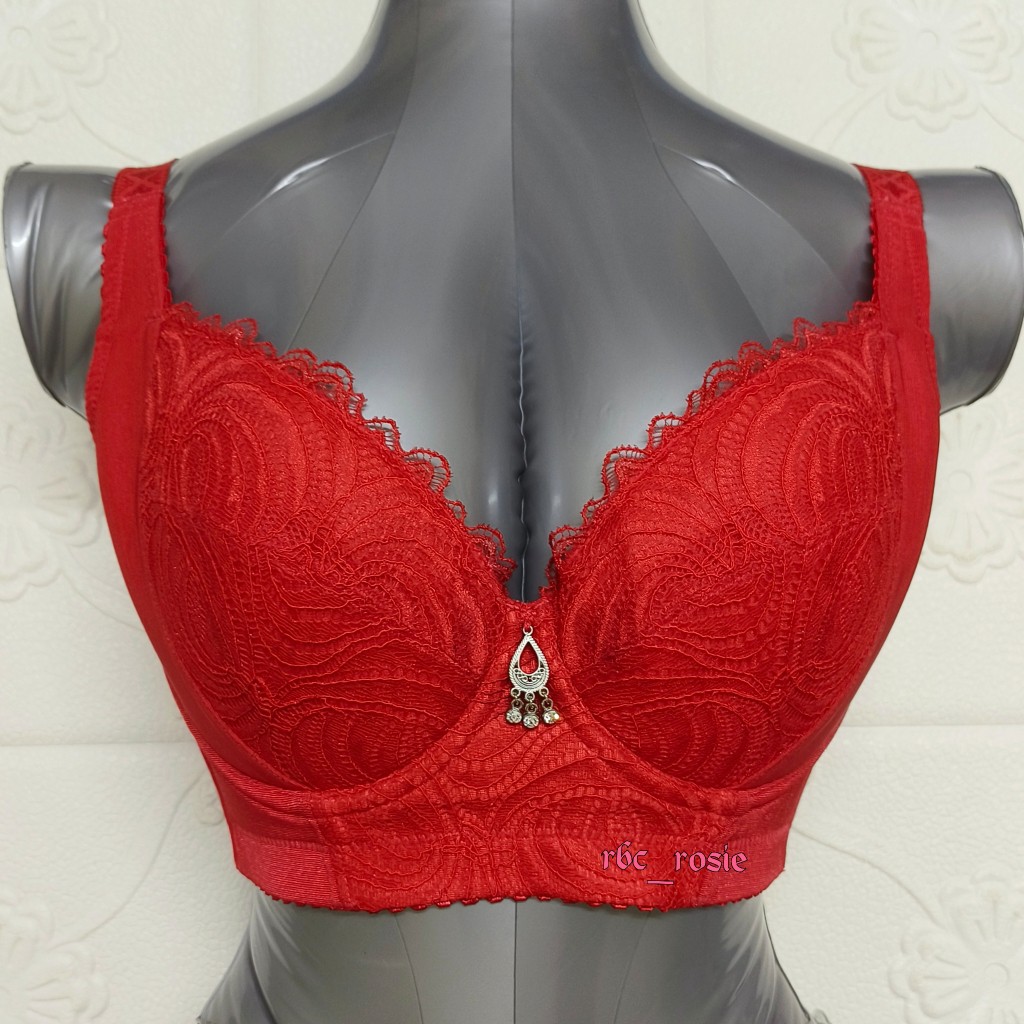 Jinwei strapless bra, female sexy underwear, hidden dream push-up bra, red wedding  dress, tube top