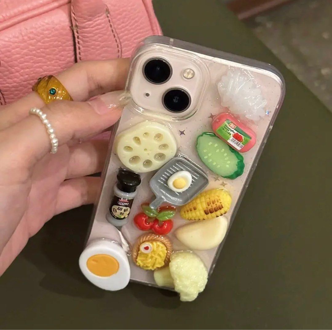 3D food phone case iphone 13 pro max, Mobile Phones & Gadgets, Mobile
