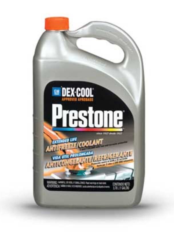 4 * 1 Gallon Prestone DexCool Extended Life Antifreeze/Coolant, Car