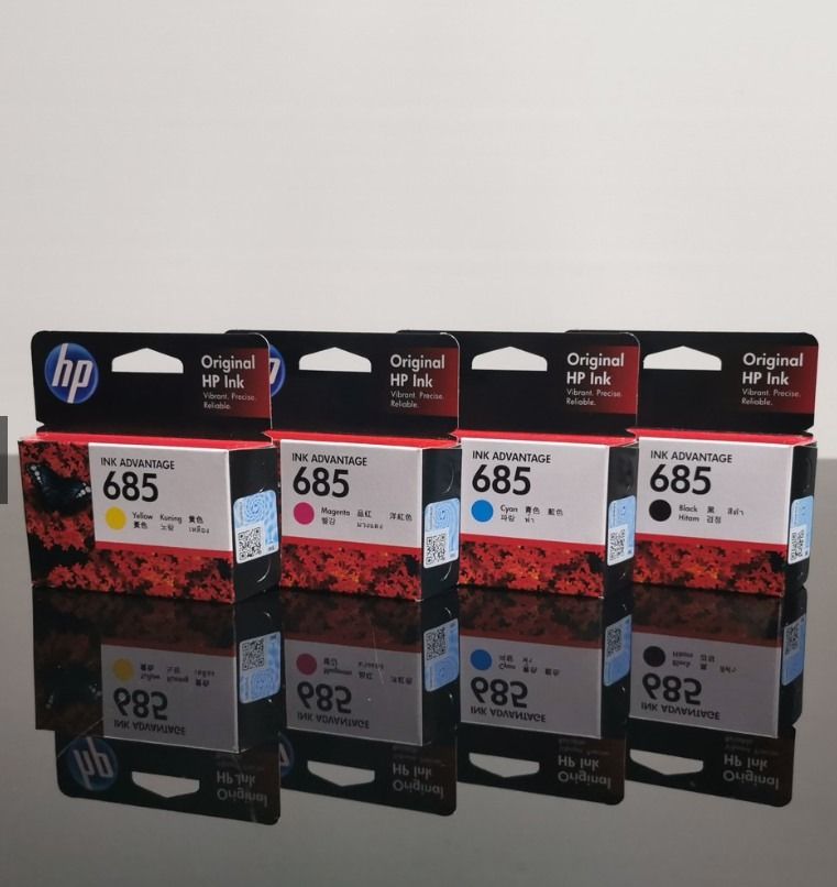 685 Original Ink Cartridge Black/Cyan/Magenta/Yellow | Set/Per Piece ...