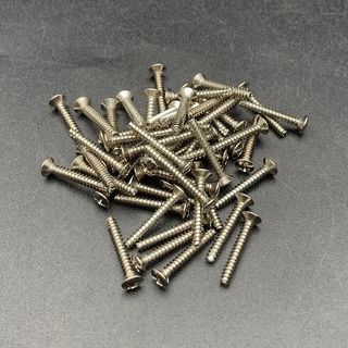 6x Pickup Screws for Electric Guitar Single Coil Pickups. For Fender Squier Strats Stratocaster and etc 3*21mm