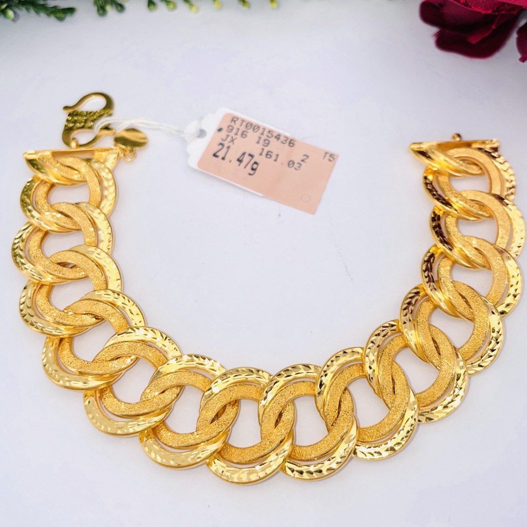 Gold king bracelet new arrivals