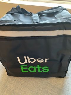 9.5成新 Uber  Eats 黑色外送箱 大（只用過一次）