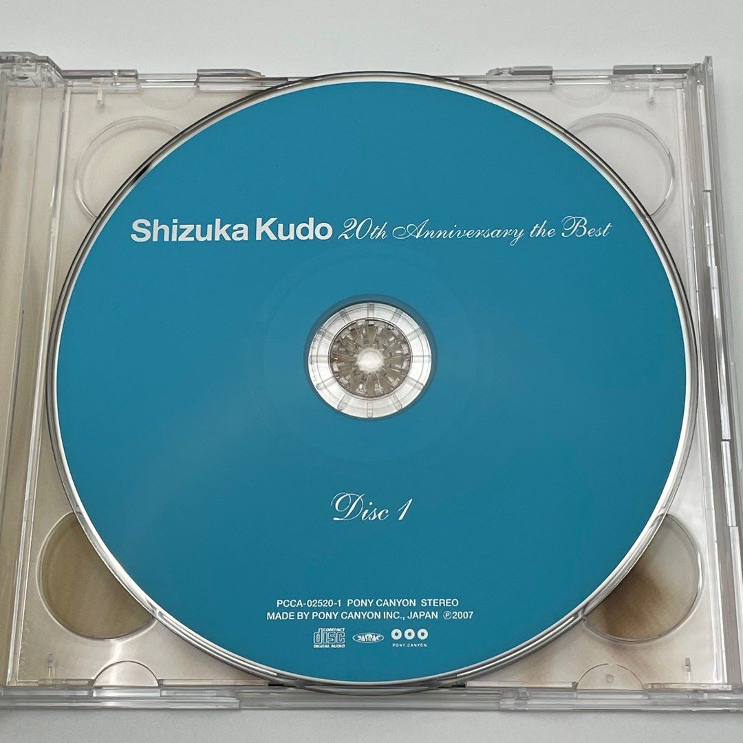 日版CD 💿 工藤静香20th Anniversary the Best CD 2枚組工藤靜香20週年