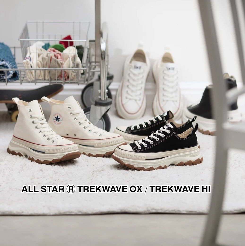 日本直送🇯🇵 Converse ALL STAR Ⓡ TREKWAVE OX /TREKWAVE HI, 女裝