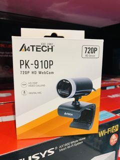 ⚡A4Tech PK-910P 720P HD Webcam with Mic