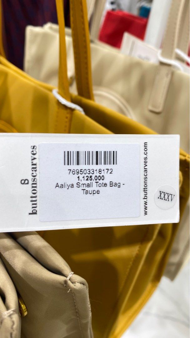 Aaliya Tote Bag Buttonscarves - Canvas Black