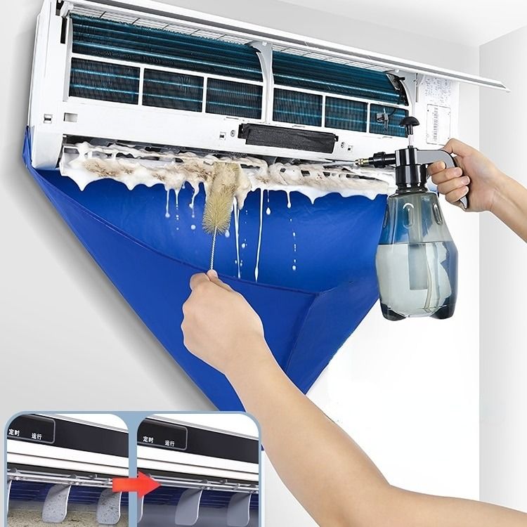 Ac Cleaning Kit Air Conditioner Cleaning Bag with Drain Pipe Ac Cleaner ...