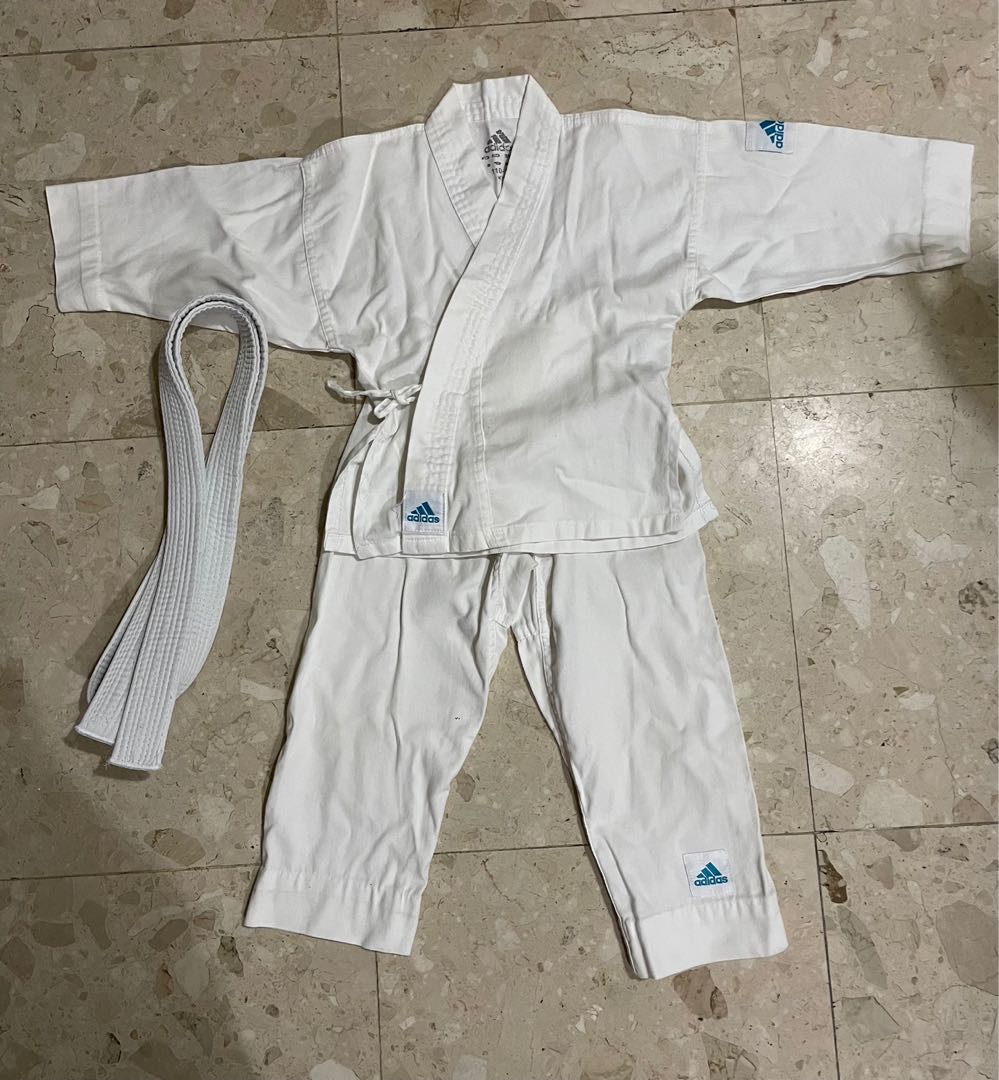 Adidas Karate uniform for kids, Babies & Kids, Babies & Kids Fashion on Carousell