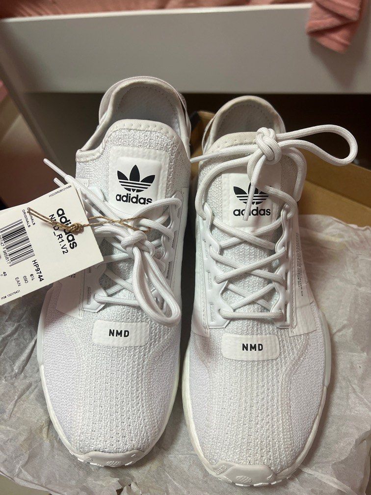All white womens hotsell nmd