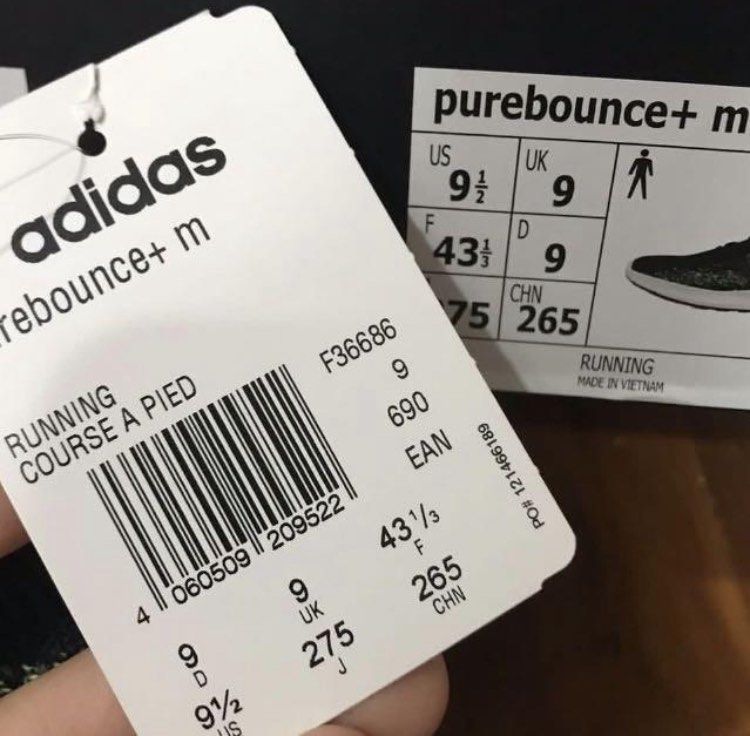 men's adidas purebounce  running shoes