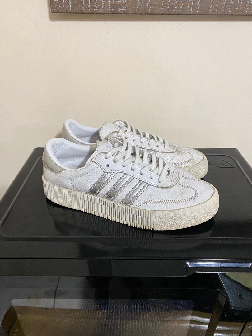 Adidas samba rose cheap off white