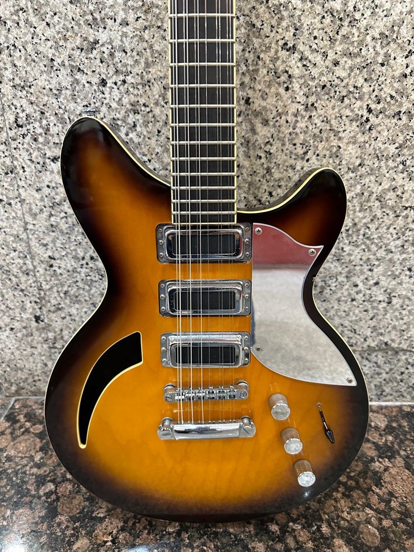 Agile Rickenbacker Style 12 String Electric Hobbies Toys Music