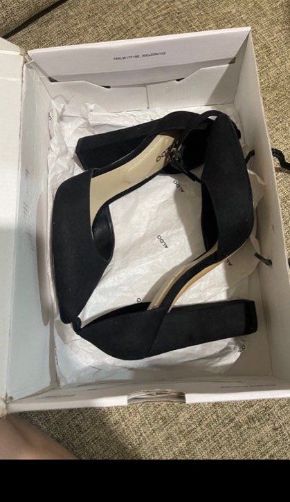 Aldo Nicholes Black Heels