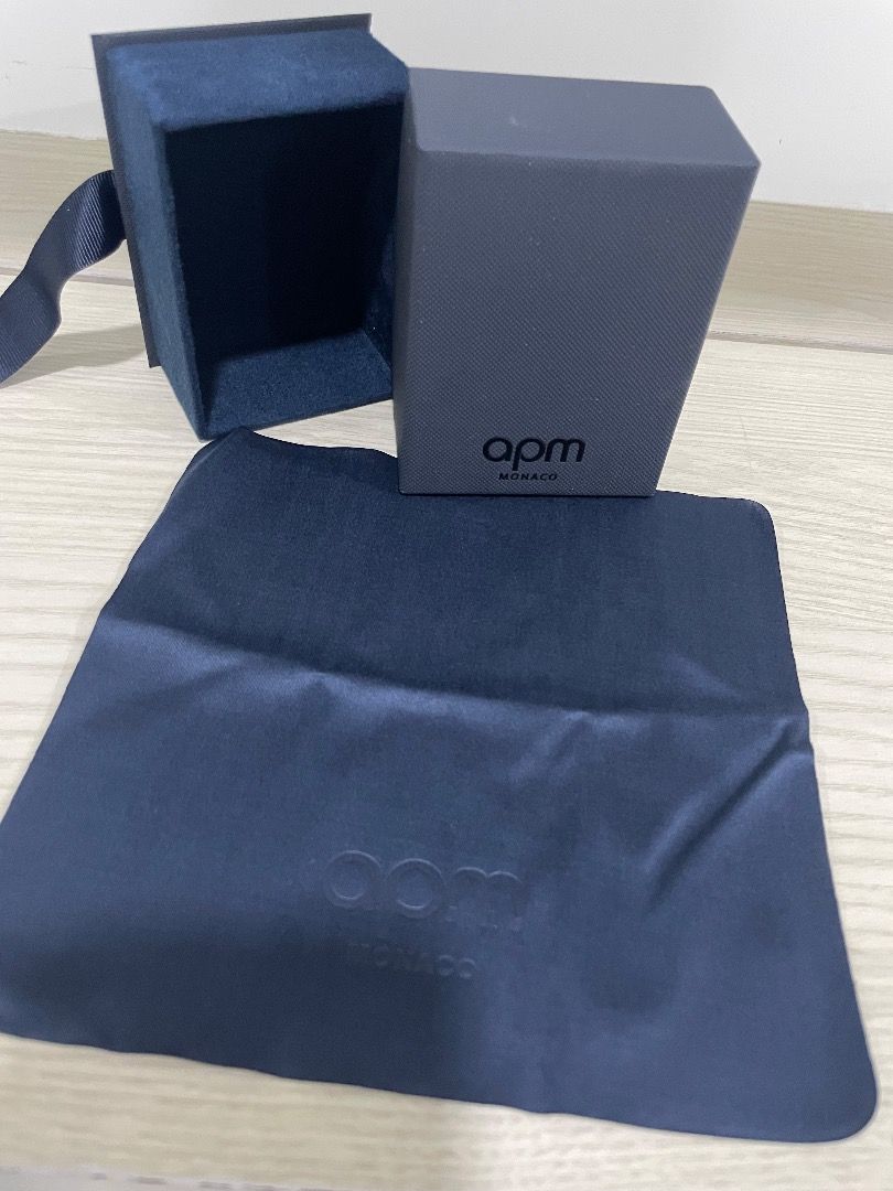 APM Monaco Box with jewellery cloth, Women's Fashion, Jewelry