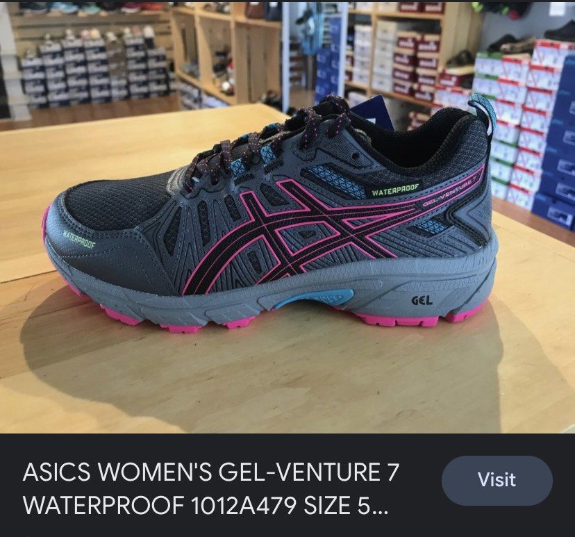 Asics gel venture 7 waterproof on sale