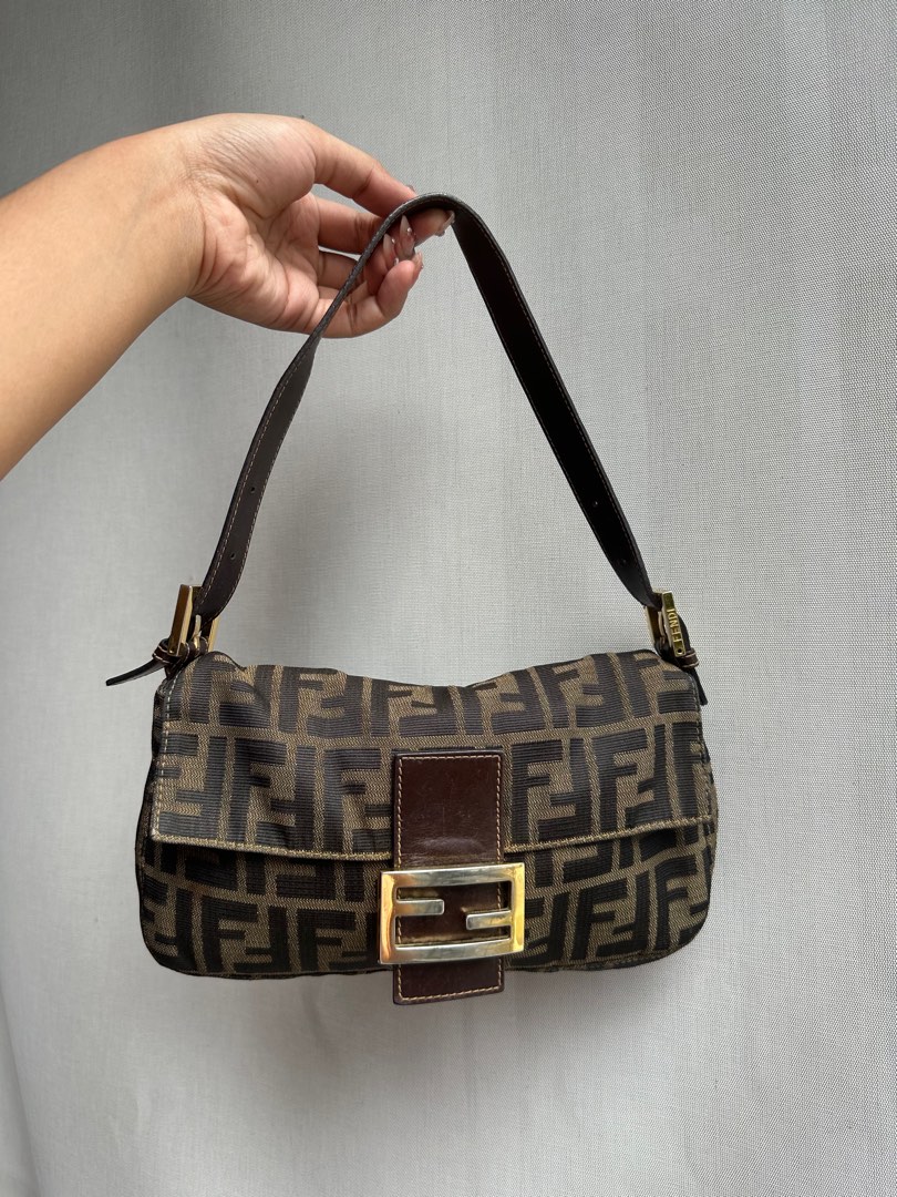 Vintage fendi zucca best sale bag