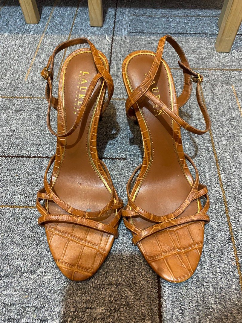 Authentic Ralph Lauren Sandals, Women's Fashion, Footwear, Heels on  Carousell