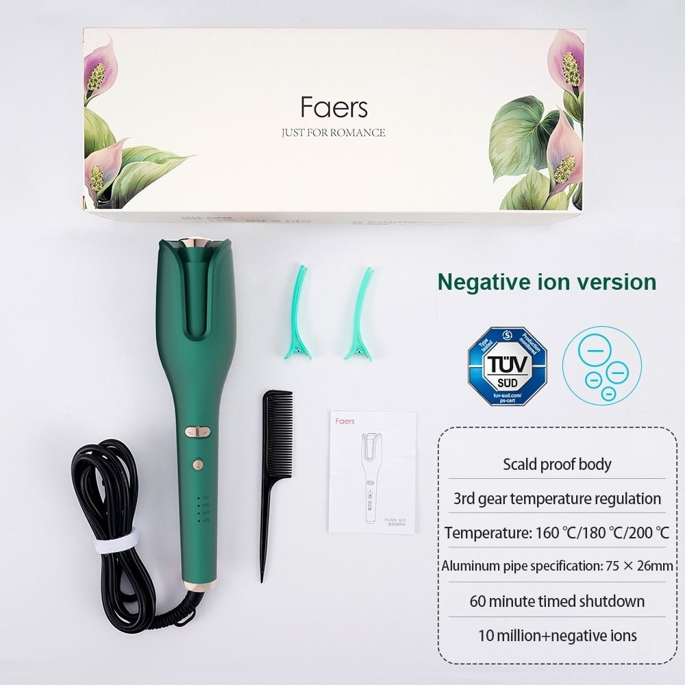Negative ion deals curling iron