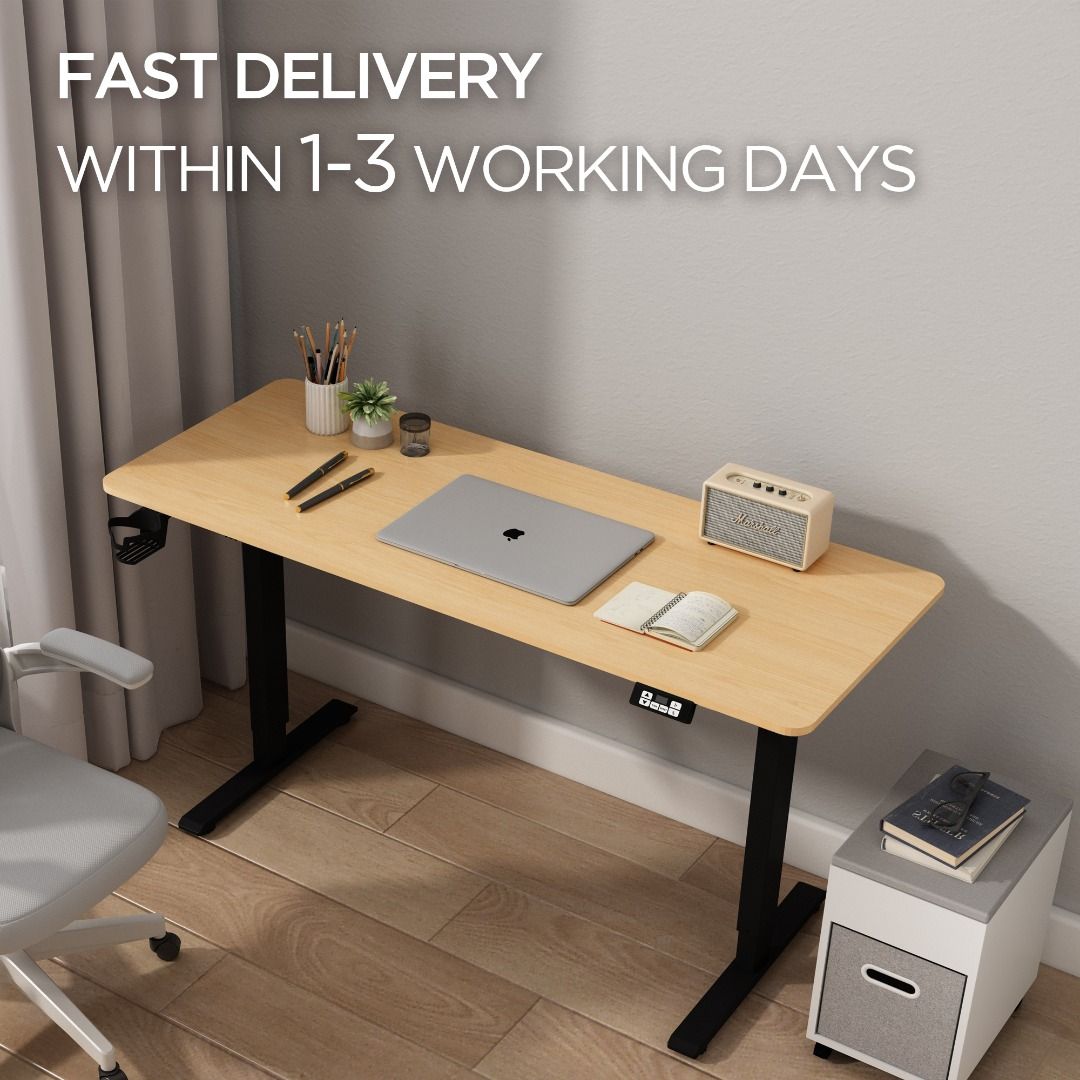 Autoniture Electric Standing Table Ergonomic Lifting Desk for Office ...