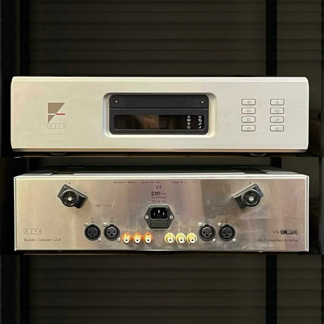 Ayre Acoustics Ax7e Integrated Amplifier w/Remote & Box, Audio