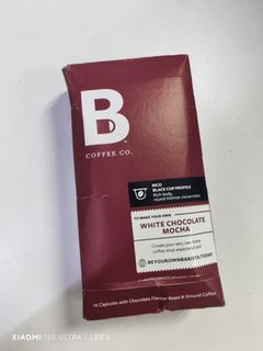 B Coffee Co White Chocolate Mocha Nespresso compatible  10 capsules