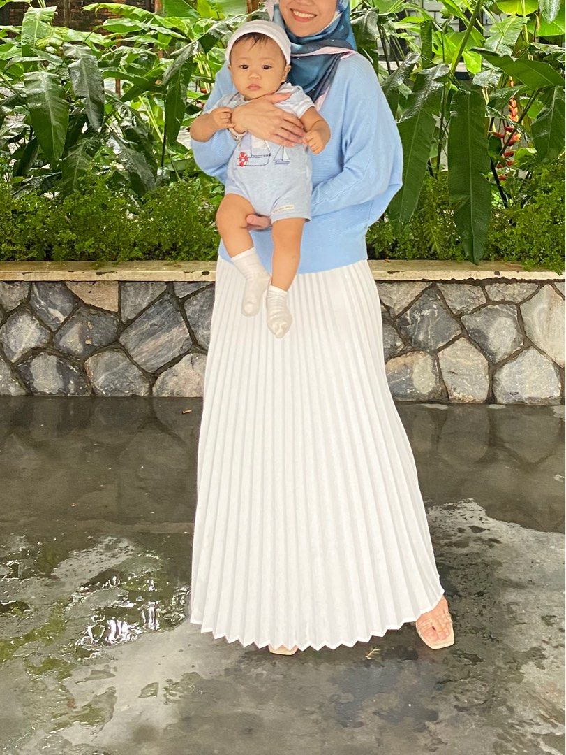 Blue 2025 batwing top