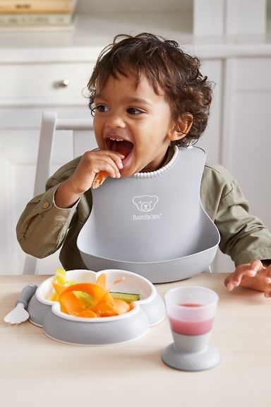Babybjorn Soft Baby Bib Babies Kids Nursing Feeding Weaning