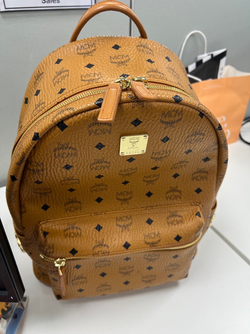 Backpack MCM Women s Fashion Bags Wallets Backpacks on Carousell