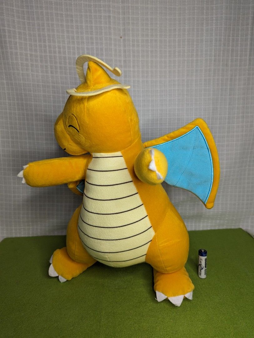 Banpresto Pokemon Anime Game Dragon Jumbo Stuffed Plush Doll Dragonite !!