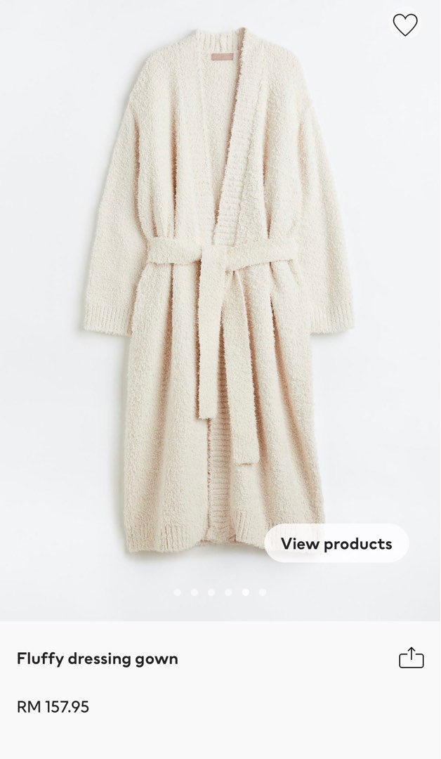 H&m deals dressing gown